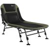 Outsunny Camping Cot for Adults, Folding Bed with Soft Padded Cushions & Headrest, 180¬∞ Adjustable Reclining Lounger