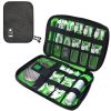 1pc Cord Organizer; Compact Electronics Organizer; Portable Tech Bag; Travel Cable Case; Travel Essentials For Cable Storage; Cord Storage And Electro