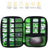 1pc Cord Organizer; Compact Electronics Organizer; Portable Tech Bag; Travel Cable Case; Travel Essentials For Cable Storage; Cord Storage And Electro