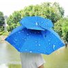 Women Men Folding Sun Rain Cap for Fishing Camping Hiking