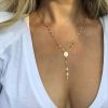Add a Touch of Elegance to Your Look with Our Exquisite Cross Necklace for Women - Y Necklace with Pendant