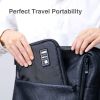 1pc Cord Organizer; Compact Electronics Organizer; Portable Tech Bag; Travel Cable Case; Travel Essentials For Cable Storage; Cord Storage And Electro