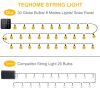 Globe String Solar Lights 30 Ball LED Fairy Solar Lamps 8 Lighting Modes IP65 Waterproof Decorative Lamp