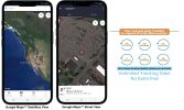 GPS Tracking Device Pinpoint Whereabouts For Hikers Hiking Activity