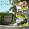 Outsunny Camping Cot for Adults, Folding Bed with Soft Padded Cushions & Headrest, 180¬∞ Adjustable Reclining Lounger
